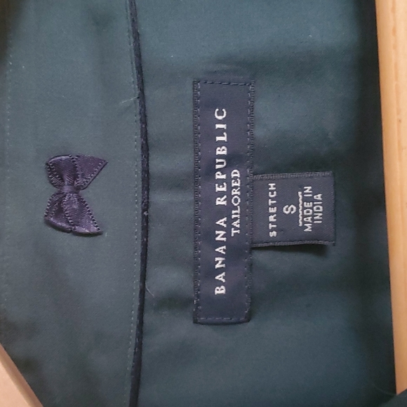 Banana Republic tailored green top - Picture 2 of 7